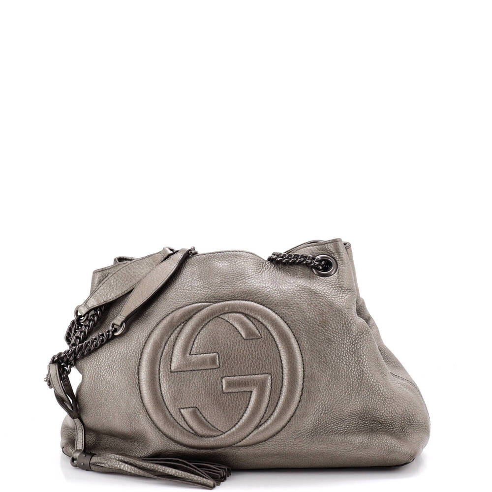 Gucci Medium Soho Chain Strap Shoulder Bag Leather